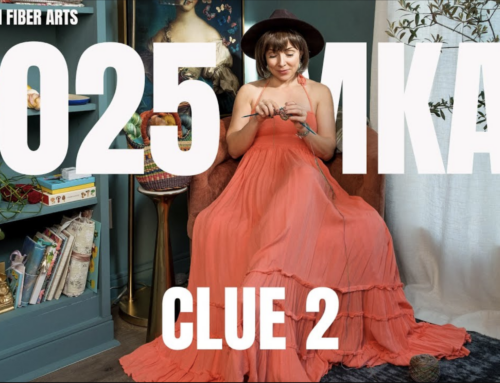 Announcing Clue 2 for Our 2025 Mystery Knit Along (MKAL) – Purport